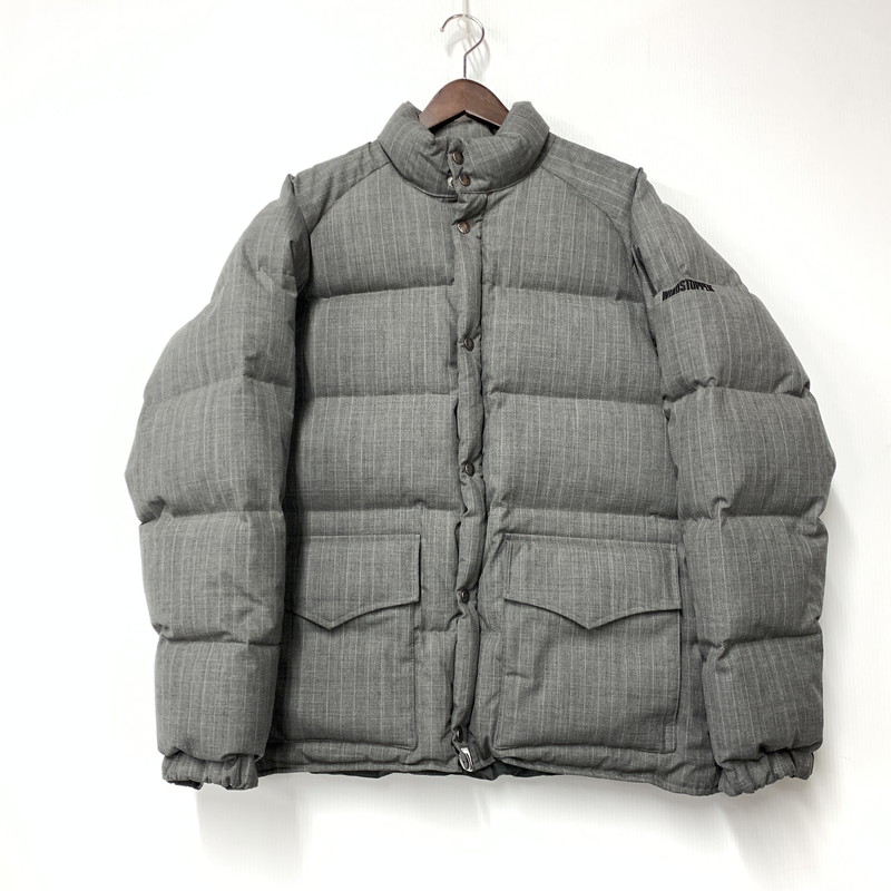 百貨店SALE 20%OFF~【中古品】【メンズ】 A BATHING APE アベイシングエイプ GORE-TEX ゴアテックス WIND STOPPER DOWN JACKET 気流ストッパー 落ちこむ 上衣 アウター 142-251223-ya-05-izu 大きさ：L 色つや：薄墨色 生生世世Net店
