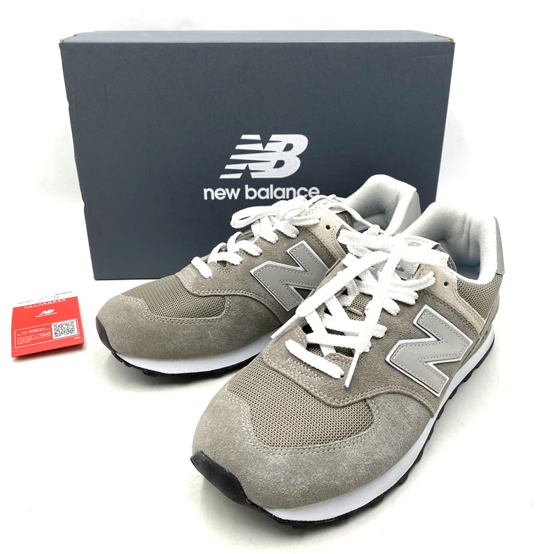 【中古品】【メンズ】 NEW BALANCE ニューバランス LOW CUT SNEAKERS ML574EVG ローカットスニーカー シューズ 靴 162-251231-as-01-izu サイズ：29cm カラー：グレー 万代Net店