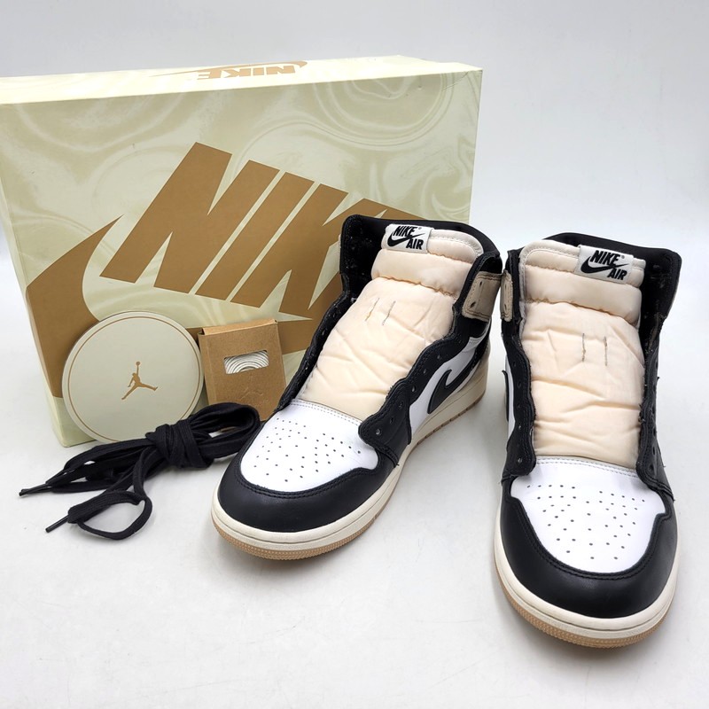 【中古品】【メンズ】 NIKE ナイキ FD2596-021 WOMEN\u0027S ウィメンズ AIR JORDAN エアジョーダン 1 RETRO レトロ HIGH OG 御機嫌 乱痴気騒ぎ スニーカー シューズ 靴 160-260106-ya-15-izu 大きさ：28糎 色合い： Black/Legend Medium Brown/White/Sail 未来永劫Net店