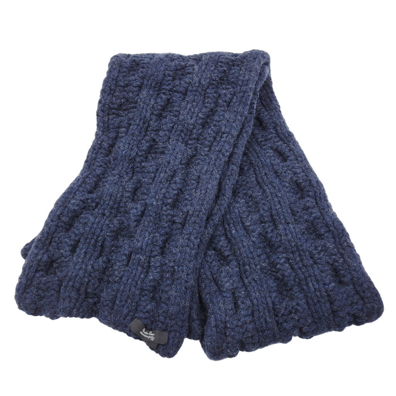 【中古品】【メンズ/レディース】 LOW GAUGE KNIT MUFFLER F6N03 ローゲージニット マフラー ARTSCABUT期 187-260108-as-03-izu カラー：ネイビー 万代Net店｜万代Net店