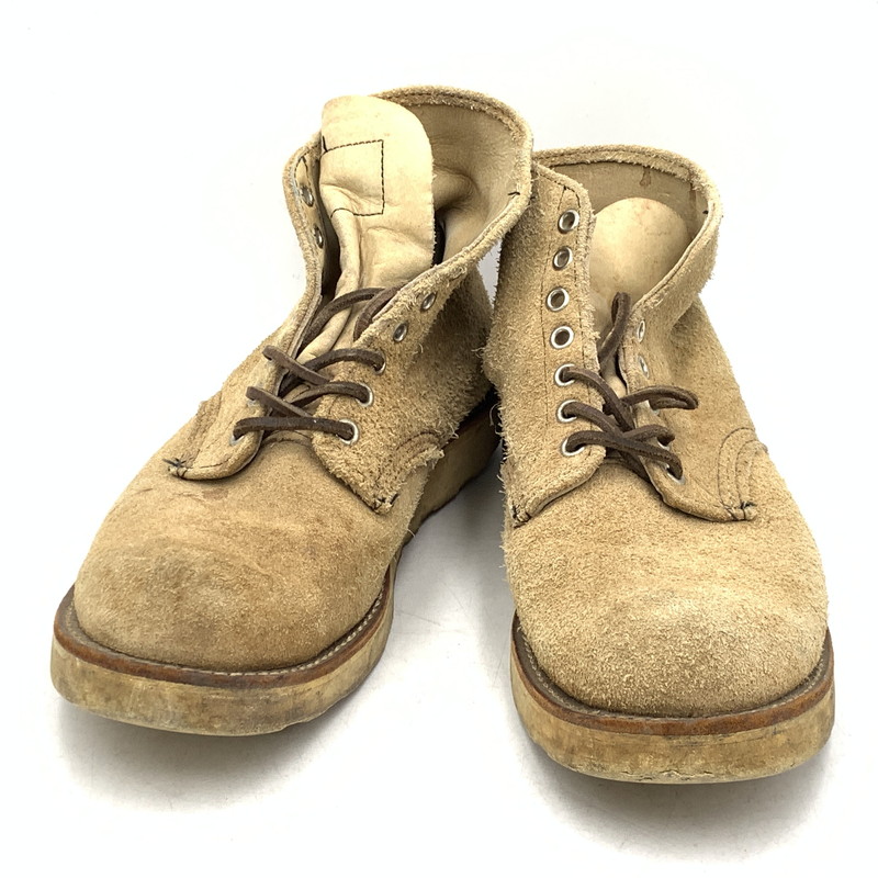 百貨店SALE 20%OFF~【現況乗り合い船品】【メンズ/レディース】 RED WING レッドウィング USA製 真四角犬引き舟  SUEDE IRISH SETTER BOOTS スエードクロス アイリッシュ セッター ブーツ シューズ 靴 164-260111-ya-02-izu 大きさ：8E 色合い：ベージュ 未来永劫Net店
