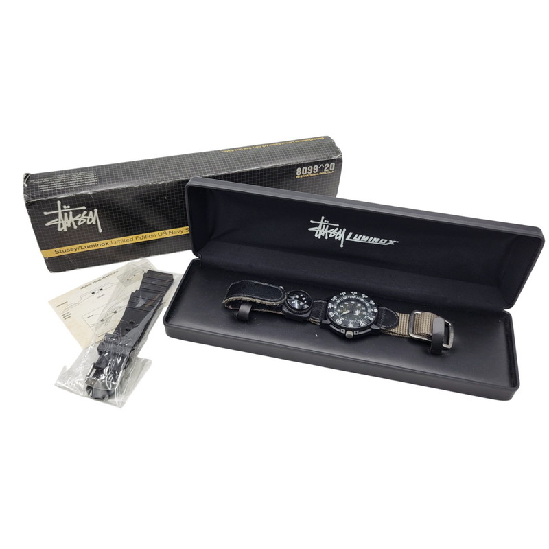 楽天市場】STUSSY ステューシー 00s ハックウォッチ ミリタリー 腕時計