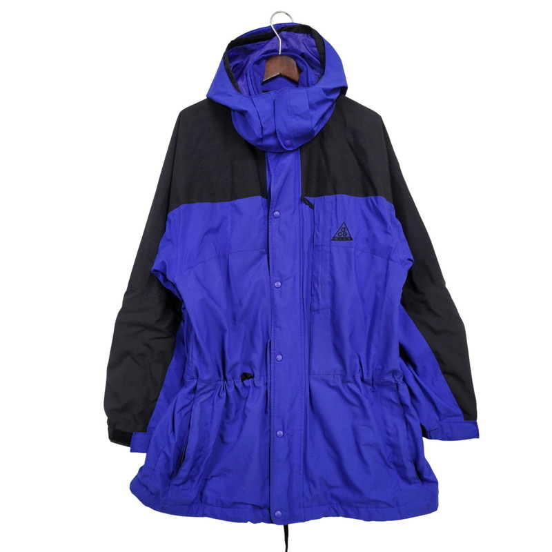 【現状渡し品】【メンズ】 NIKE ACG ナイキ エーシージー MOUNTAIN JACKET F6-12-06-ZKH マウンテンジャケット アウター 144-260118-as-20-izu サイズ：XL カラー：ブルー 万代Net店