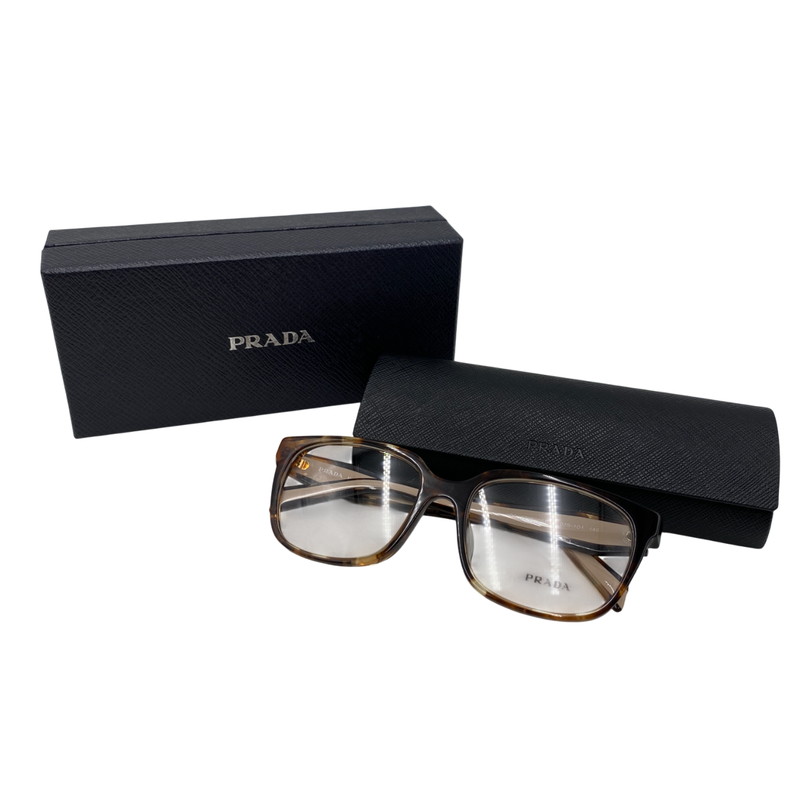 【中古美品】【メンズ/レディース】 PRADA プラダ ASIAN FIT EYEWEAR VPR17Z-F アジアン相応う アイウェア 眼鏡 メガネ 183-260121-as-08-izu 大いさ：55□17-140 色合い：赤銅色系 生々世々Net店 バッグ・小物・ブランド雑貨-眼鏡・サングラス-眼鏡