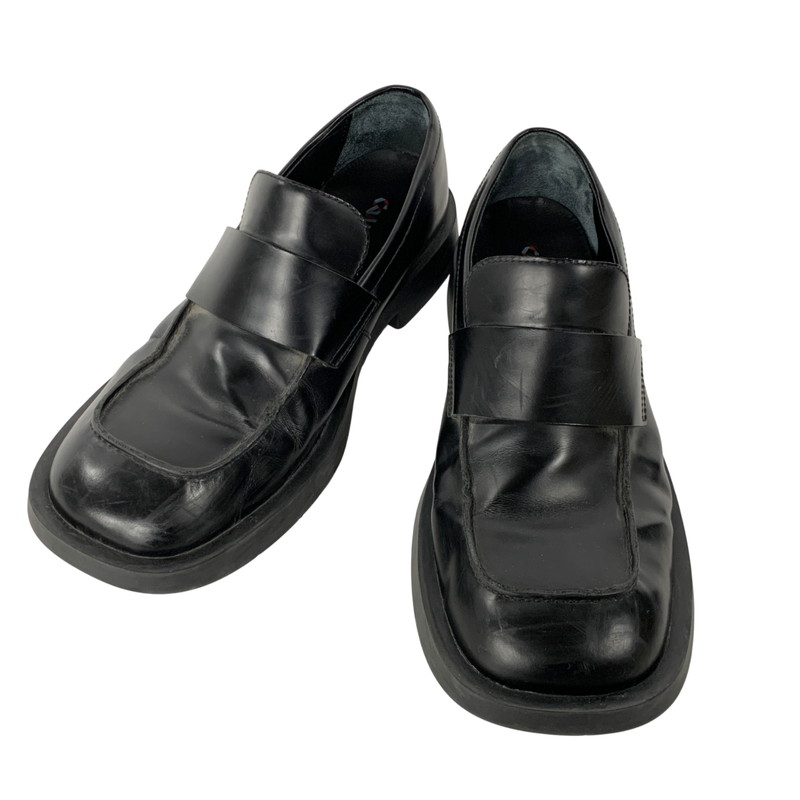 【中古品】【メンズ】 CAMPER LAB カンペールラボ A500003-005 MIL 1978 SQUARE LEATHER LOAFER ミル スクエア レザー ローファー 靴 164-260121-kh-08-izu サイズ：43 カラー：ブラック 万代Net店