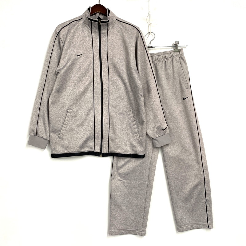 【中古品】【メンズ】 OLD NIKE オールド ナイキ TRACK SET-UP トラック セットアップ 146-260122-kh-08-izu サイズ：M カラー：グレー 万代Net店
