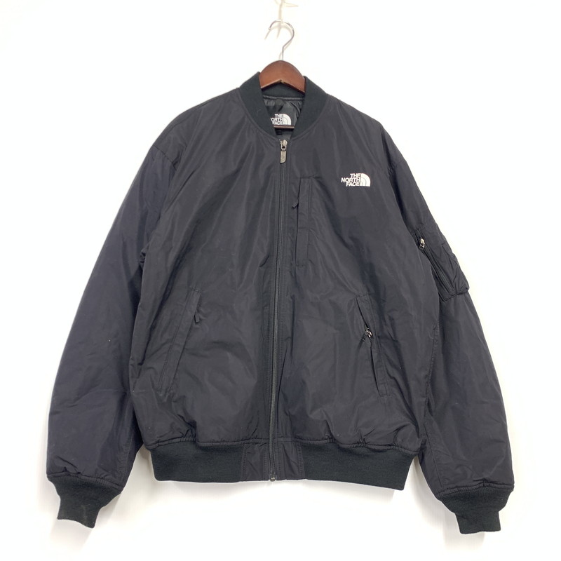 【中古品】【メンズ】 THE NORTH FACE ザ・ノースフェイス NY82552 25AW INSULATION BOMBER JACKET インサレーション ボンバー ジャケット アウター 144-260122-ya-07-izu サイズ：XL カラー：ブラック 万代Net店