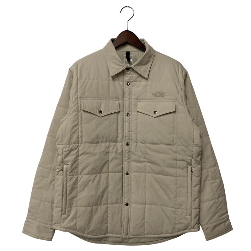 【中古品】【メンズ】 THE NORTH FACE ザ・ノースフェイス NY82331 MEADOW WARM SHIRT メドウ ウォーム プルオーバー 上衣 アウター 144-260123-mh-03-izu 大きさ：M 色合い：ベージュ 未来永劫Net店