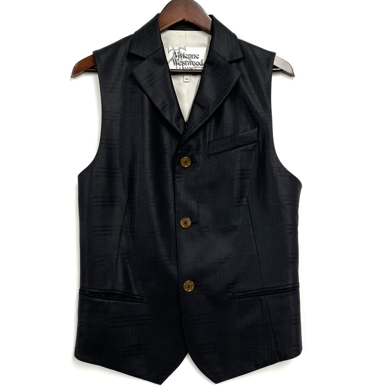 ヴィヴィアンウエストウッド　レッドレーベル　ベスト 楽天市場】【中古】 Vivienne Westwood RED LABEL / アーガイルVネック