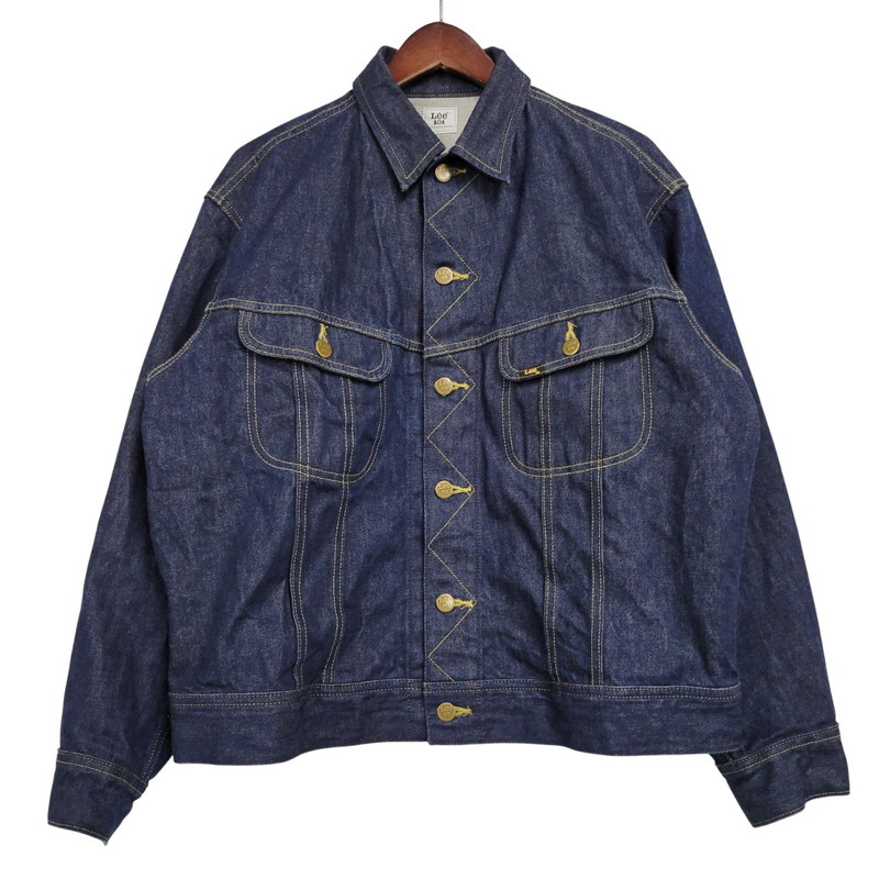 百貨店SALE 20%OFF~【中古品】【メンズ】 Lee ロバート・エドワード・リー LM1018 100TH ANNIVERSARY RIDERS 記念日 ライダース 101 WIDE JACKET 広広とした 上衣 アウター 147-260131-ya-18-izu 大きさ：M 色つや：インディゴ 生生世世Net店
