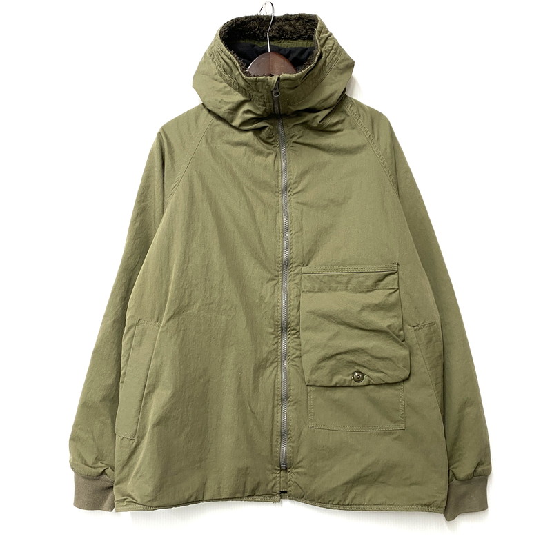 【中古品】【メンズ】 remilla レミーラ ムラビーフード ジャケット アウター 140-260201-kh-17-izu サイズ：L カラー：カーキ 万代Net店
