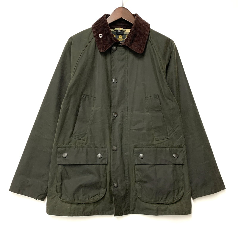 百貨店SALE 10%OFF~【中古品】【メンズ】 Barbour バーブァー SL BEDALE OILED JACKET 1402200 SL ビデイル オイルドジャケット アウター 144-260203-as-01-izu 大きさ：36 色つや：カーキ 生生世世Net店