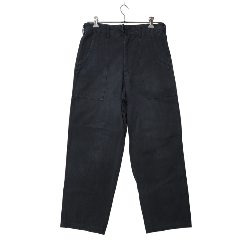 百貨店SALE 10%OFF~【中古品】【メンズ】Y\u0027s for men ワイズ 四分子 メン COTTON WIDE BAKER PANTS コットンワイドベイカーパンツ ボトムス ズボン 151-260204-tt-01-izu 大きさ：M 色つや：黒いこと 生生世世Net店