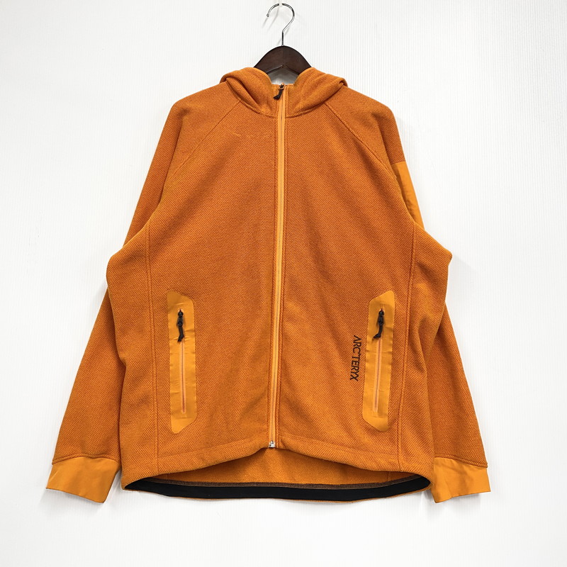 百貨店SALE 10%OFF~【中古品】【メンズ】 ARC\u0027TERYX アークテリクス STRATO HOODIE ストラト フーディー トップス パーカー 144-260205-ya-08-izu 大きさ：L 色つや：オレンジ色 生生世世Net店