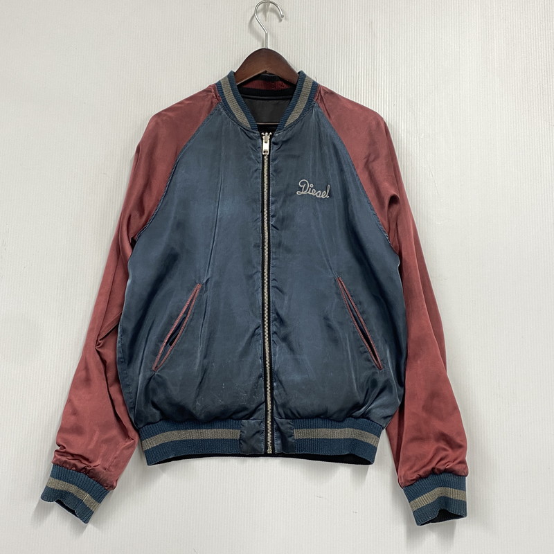 百貨店SALE 10%OFF~【現況乗り合い船品】【メンズ】 DIESEL ディーゼル 18SS J ISAAC JACKET アイザック 上衣 アウター 141-260205-ya-05-izu 大きさ：S 色つや：黒いこと×薄墨色系 生生世世Net店