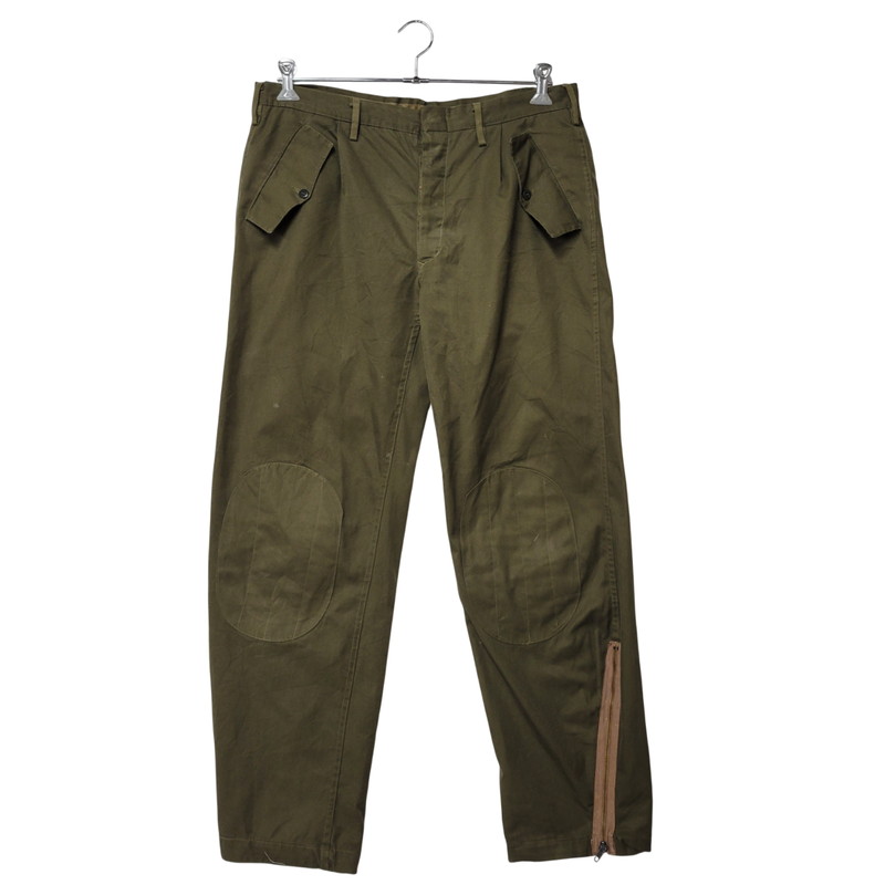 【現状渡し品】【メンズ】 ITALIAN ARMY イタリアン アーミー イタリア軍 COMBAT PANTS コンバット パンツ ボトムス 157-260206-as-01-izu カラー：カーキ 万代Net店