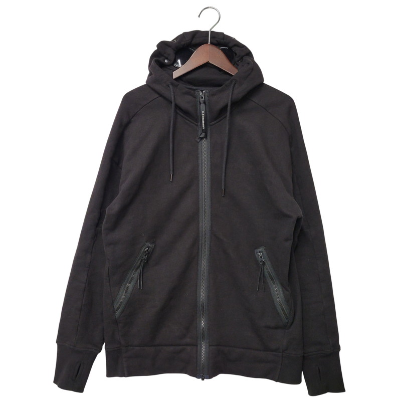 【中古品】【メンズ】 C.P.Company シーピーカンパニー  2502356 RCCMSS715A-005086W DIAGONAL RAISED FLEECE GOGGLE SWEATSHIRT ダイアゴナル レイズド フリース  ゴーグル トレーナー トップス 長袖 141-260209-cs-18-izu 大きさ：L 色合い：黒いこと 未来永劫Net店