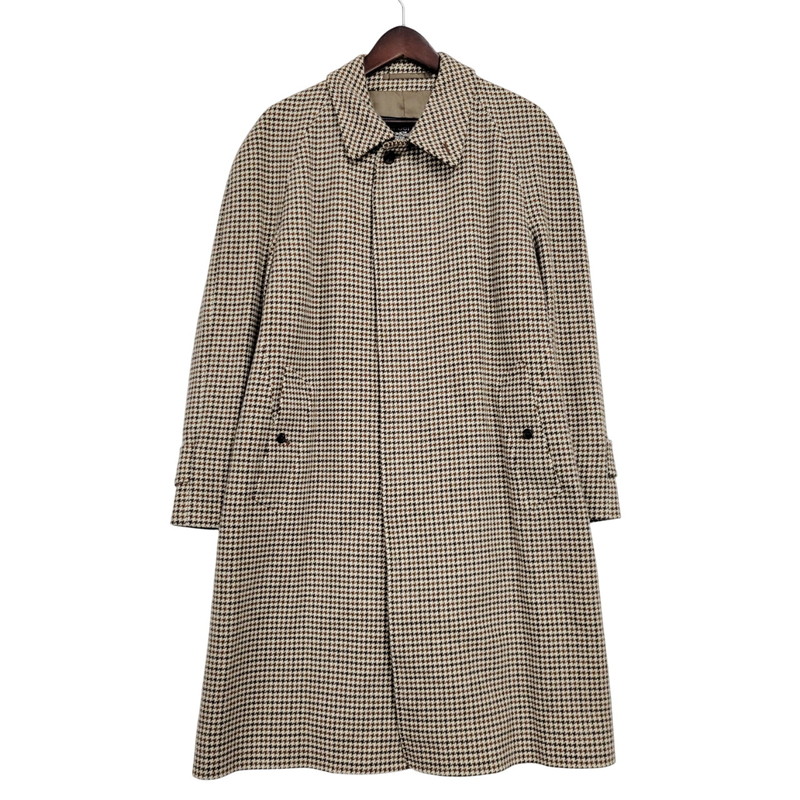 百貨店SALE 10%OFF~【中古品】【メンズ】 Burberrys バーバリーズ WOOL CASHMERE SOUTIEN COLLAR COAT WW050-869-59 羊毛 カシミール ステンカラー厚地の外套 チドリ透かし彫り アウター 141-260210-as-05-izu 大きさ：92-170 色つや：赤銅色系 生生世世Net店