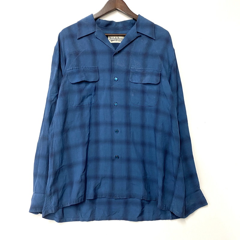 楽天市場】WACKO MARIA ワコマリア 国内正規 23AW OMBRE CHECK OPEN