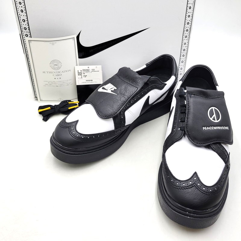 百貨店SALE 10%OFF~【中古品】【メンズ】NIKE ナイキ ×PEACEMINUSONE DH2482-101 KWONDO 1 G-DRAGON  クウォンド 1 ジードラゴン スニーカー 靴 160-260215-tt-03-izu 大いさ：29糎 色合い：WHITE/BLACK-BLACK 生生世世Net店