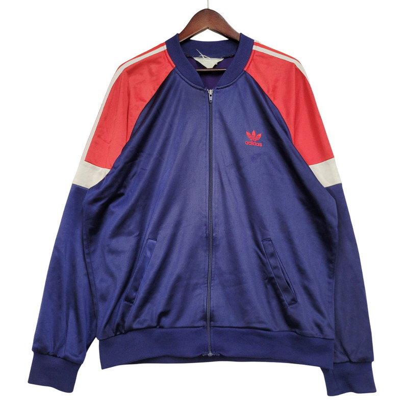 【中古品】【メンズ】 adidas アディダス TRACK JACKET トラックジャケット 台湾製 146-260216-as-18-izu カラー：ネイビー 万代Net店