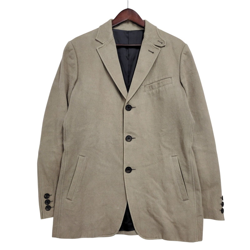 百貨店SALE 10%OFF~【中古品】【メンズ】  JEAN PAUL GAULTIER HOMME ジャンポールゴルチエオム 3B TAILORED JACKET テーラードジャケット 141-260222-as-07-izu 大きさ：48 色つや：ベージュ 生生世世Net店