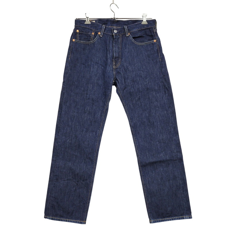 【中古品】【メンズ】 LEVI'S PREMIUM リーバイス プレミアム PC9-00505-1524 刻印5244 BIGE 505 DENIM PANTS ビッグE デニム パンツ 158-260222-kh-02-izu サイズ:32×34 カラー:インディゴ 万代Net店|万代Net店