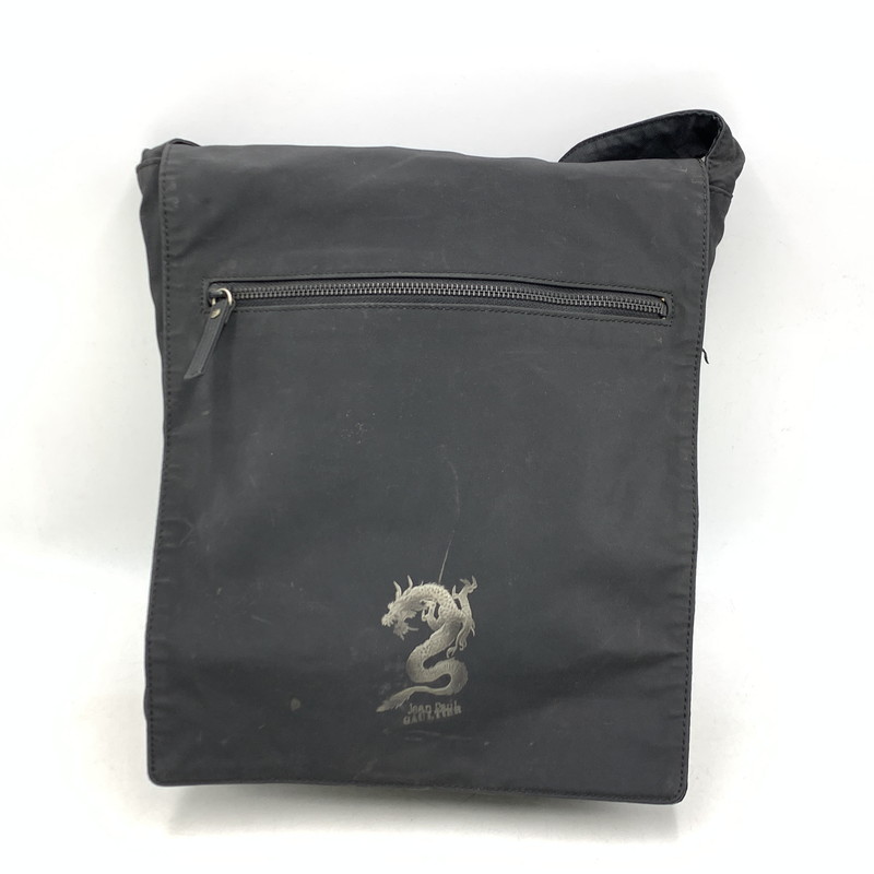 百貨店SALE 10%OFF~【現況乗り合い船品】【メンズ/レディース】 Jean Paul Gaultier ジャンポール・ゴルチェ SHOULDER BAG 肩先 御徒面子 鞄 鞄 188-260223-ya-02-izu 色合い：BLACK 生生世世Net店