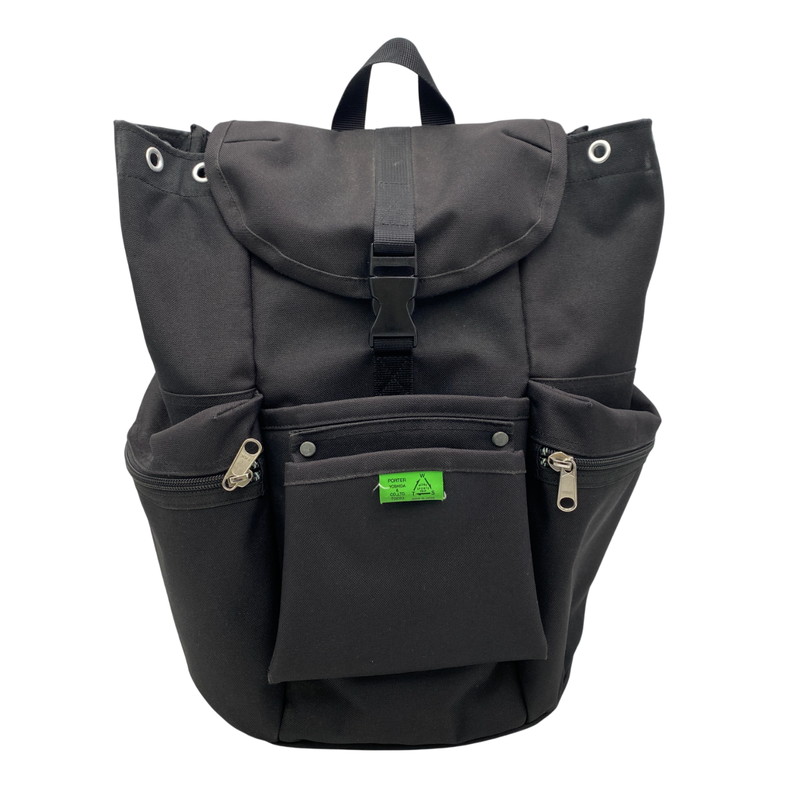 【中古品】【メンズ/レディース】 PORTER ポーター UNION RUCKSACK ユニオン リュックサック カバン 鞄 188-260224-cs-12-izu カラー：ブラック 万代Net店