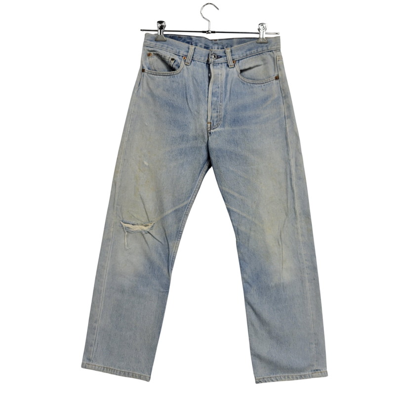 【現状渡し品】【メンズ】 Levi's リーバイス 80S 刻印524 501XX DENIM PANTS デニム パンツ ボトムス 157-260225-yn-05-izu サイズ：W33 L36 カラー：ライトインディゴ 万代Net店
