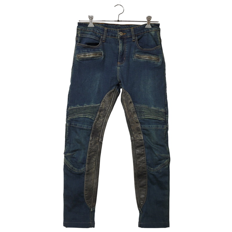 百貨店SALE 10%OFF~【中古品】【メンズ】  DEGNER CLASSIC BRAND デグナークラシックブランド ROAD BIKE DENIM PANTS 読み込む自動二輪車 ジーンズズボン下 ボトムス 156-260225-as-02-izu 大きさ：L 色つや：インディゴ 生生世世Net店