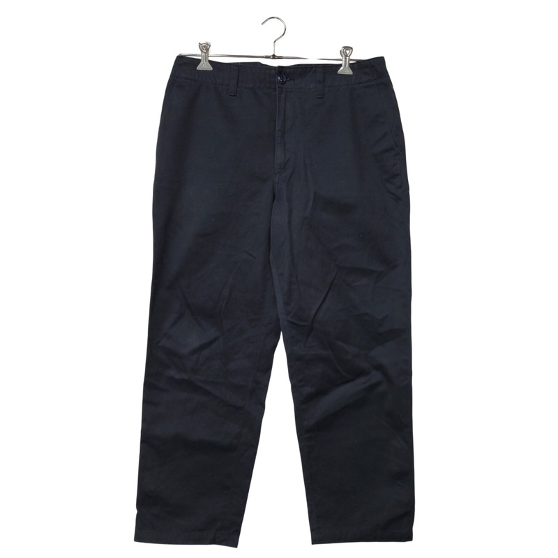 百貨店SALE 10%OFF~【中古品】【メンズ】 DESCENDANT ディセンダント DC-4 TWILL TROUSERS ツイル トラウザーズ ズボン下 ボトムス 153-260225-as-07-izu 大きさ：2 色つや：黒いこと系 生生世世Net店