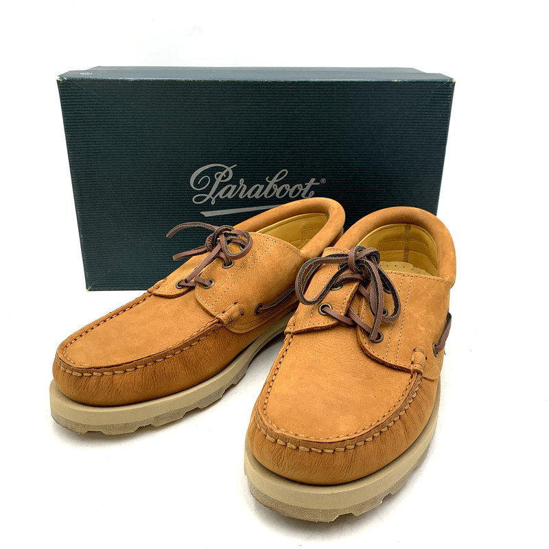 【中古品】【メンズ】  PARA BOOT パラブーツ SAFARI BRIAC SHOES サファリ ブリアック シューズ 靴 164-260226-kh-12-izu 大きさ：US 8 色合い：赤銅色 万劫末代Net店
