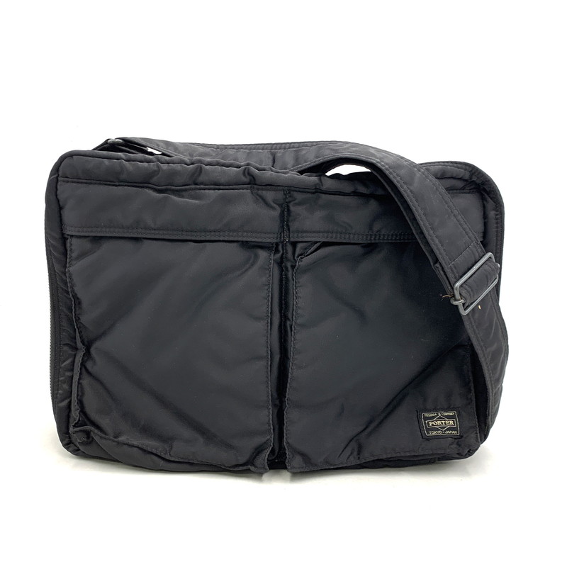 【中古品】【メンズ/レディース】 TANKER SHOULDER BAG タンカー ショルダー バッグカバン 188-260226-kh-04-izu カラー：ブラック 万代Net店｜万代Net店