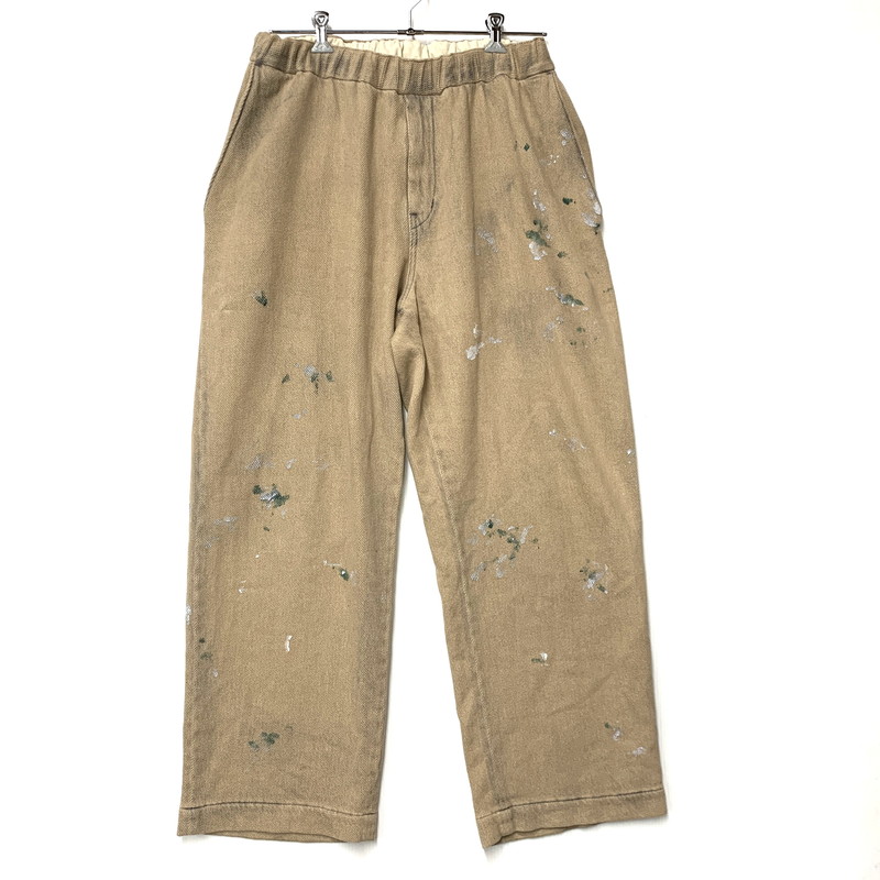 【中古品】【メンズ】 Anachronorm アナクロノーム LOOSE DENIM WIDE EASY PANTS ルーズ デニム ワイド イージー パンツ ボトムス ズボン 151-260227-cs-12-izu サイズ：02 カラー：ベージュ 万代Net店