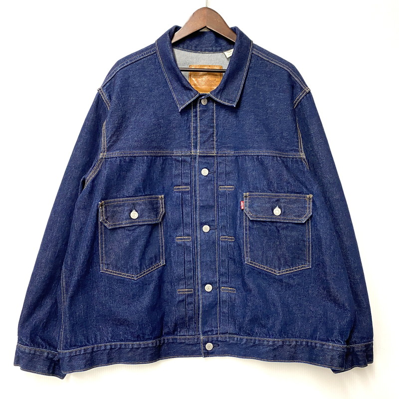 百貨店SALE 10%OFF~【中古品】【メンズ】  LEVI’S PREMIUM リーヴァイズジーンズ割り増し金 TYPE-2 DENIM JACKET マイコン9-0022T-0000 ジーンズ上衣 目じるし5286 アウター 145-260301-as-16-izu 大いさ：3XL 色合い：インディゴ 生生世世Net店