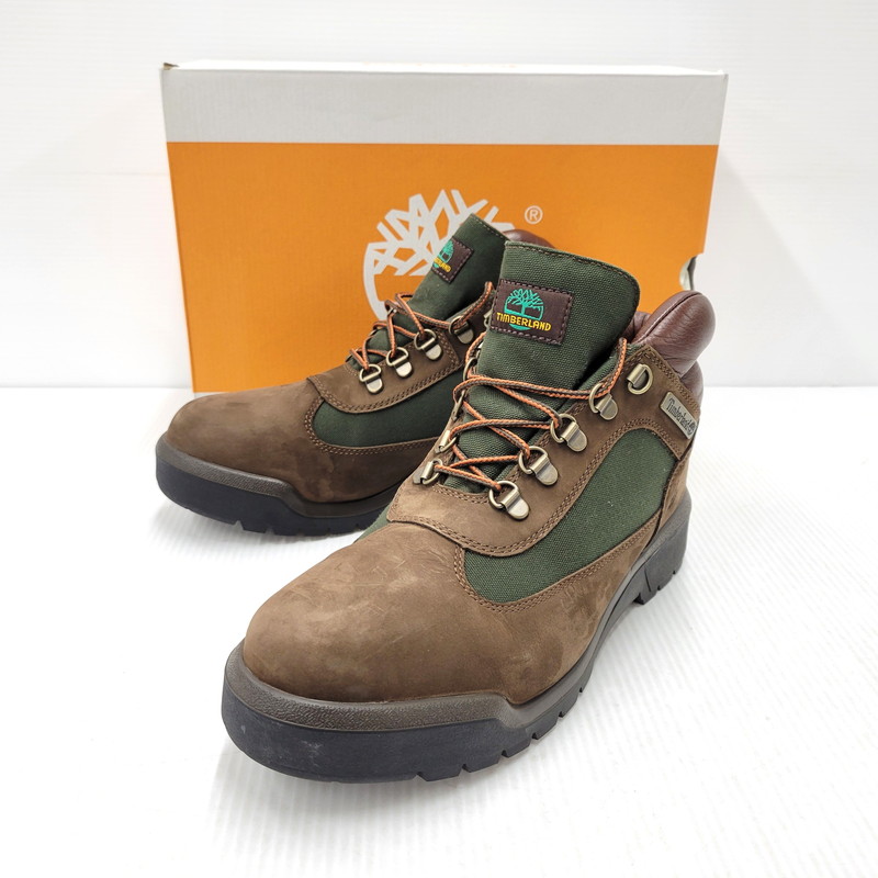 百貨店SALE 10%OFF~【中古品】【メンズ】 Timberland ティンバーランド FIELD BOOT 肺結核0A18A6ZD47 活動の領域ブーツ シューズ 靴 164-260301-as-02-izu 大きさ：28.5糎 色合い：赤銅色×緑であること 未来永劫Net店