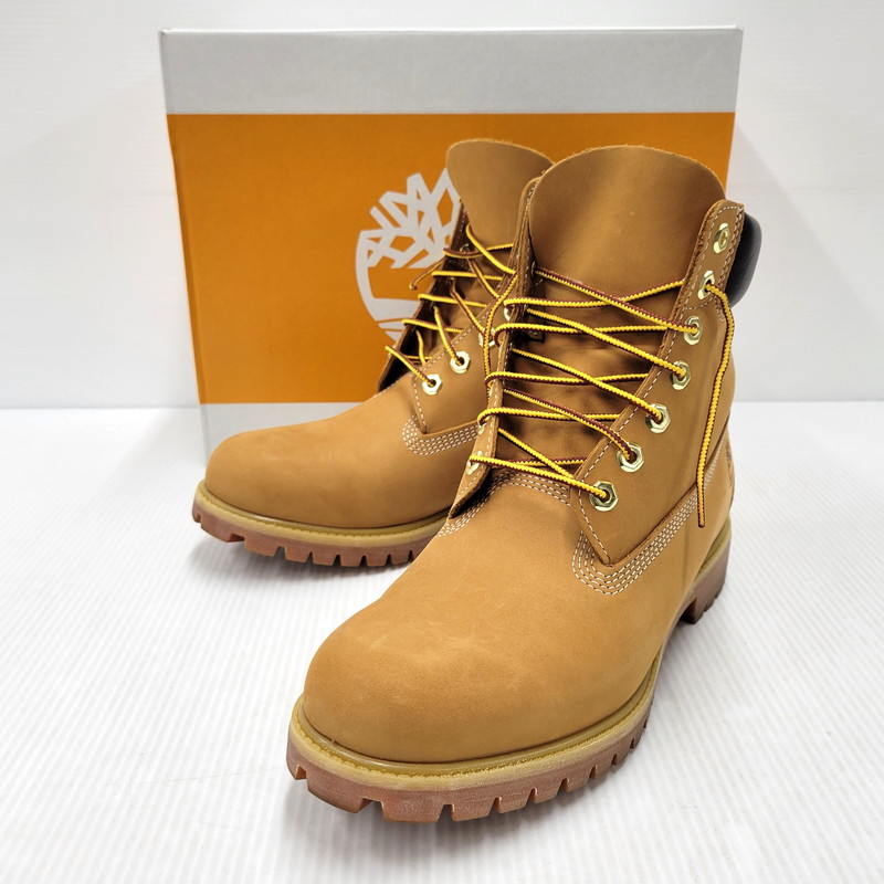 【中古品】【メンズ】 Timberland ティンバーランド 6IN PREMIUM BOOTS WP 10061 713 6インチ プレミアムブーツ ウォータープルーフ シューズ 靴 164-260301-as-03-izu サイズ：28cm カラー：WHEAT 万代Net店