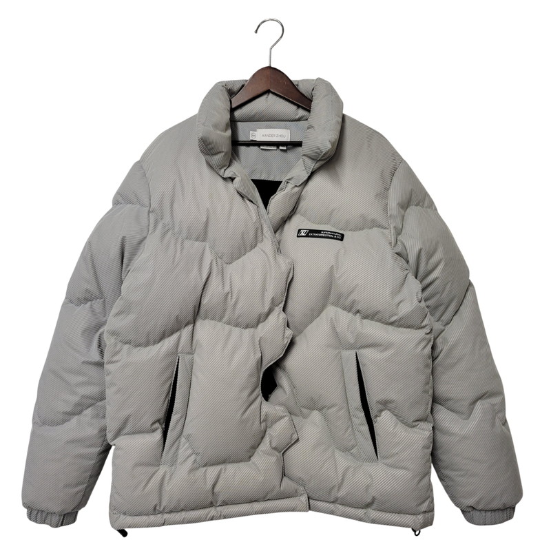 百貨店SALE 10%OFF~【中古品】【メンズ】 XANDER ZHOU ザンダーゾウ 20-011-685-0000-3 QUILTING DOWN JACKET キルティングダウンジャケット アウター 141-260302-tt-06-izu 大きさ：48 色つや：薄墨色 生生世世Net店