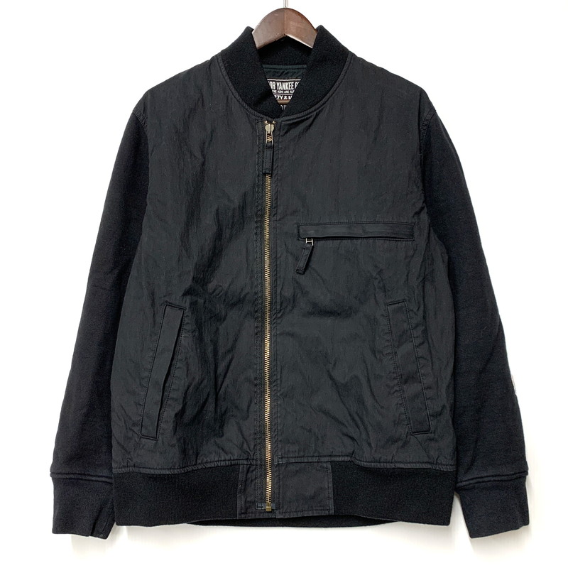 【中古品】【メンズ】 HYSTERIC GLAMOUR ヒステリックグラマー 02213AB08 MIDDLE FINGER RIBBED BLOUSON JACKET 上衣 上衣 アウター 140-260303-kh-09-izu 大いさ：S 色合い：黒いこと 生生世世Net店 メンズファッション-コート・ジャケット