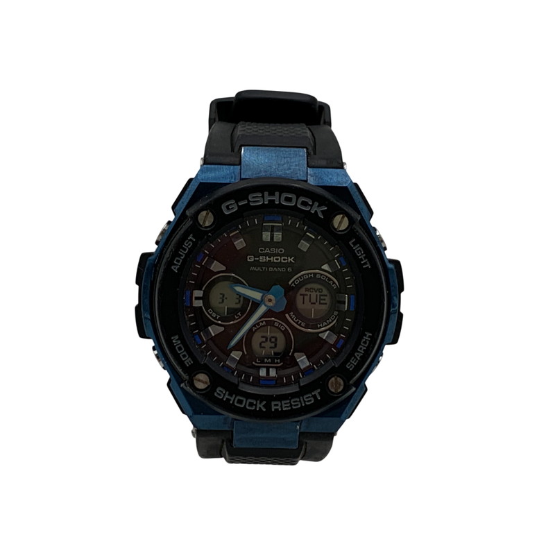 百貨店SALE 10%OFF~【中古品】【メンズ/レディース】 G-SHOCK ジーショック GST-W300G-1A2JF G-STEEL MID SIZE SERIES SOLAR WATCH ジースチール ミッドサイズ つづき物 ソーラーウォッチ ウォッチ 時辰儀 196-260303-ya-11-izu 色合い：黒いこと 未来永劫Net店