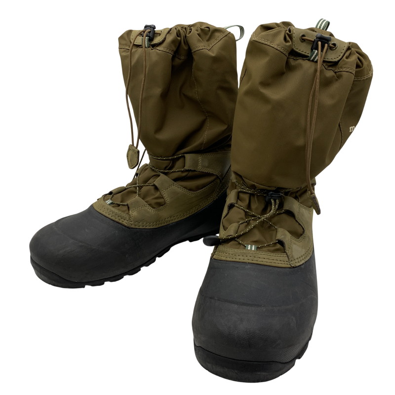 百貨店SALE 10%OFF~【現況乗り合い船品】【メンズ】 mont-bell モン呼びりん POWDER BOOTS 1129382 黒色火薬ブーツ シューズ 靴 164-260305-as-03-izu 大きさ：28糎 色合い：カーキ 未来永劫Net店