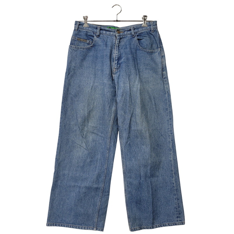 【中古品】【メンズ】 GOURMET JEANS グルメジーンズ TYPE-1 BAGGY DENIM PANTS バギー デニム パンツ ボトムス 151-260308-kh-05-izu サイズ:L カラー:インディゴ 万代Net店|万代Net店
