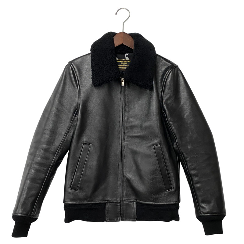 百貨店SALE 10%OFF~【中古品】【メンズ】 WACKO MARIA ワコマリア PIN－UP GIRL LINER G-1 LEATHER JACKET ピンナップガール ラインドライブ なめし革 上衣 アウター 142-260311-kh-07-izu 大きさ：S 色合い：黒いこと 未来永劫Net店