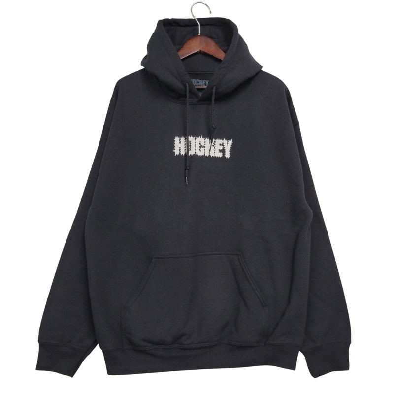 【中古品】【メンズ】 HOCKEY ホッケー BACK CRACK HOODIE フーディー パーカー 長袖 トップス 142-260314-as-18-izu サイズ：L カラー：ブラック 万代Net店