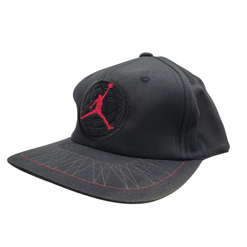 【中古品】【メンズ/レディース】 AIR JORDAN IX 9 CLASSIC 6 PANEL WORLD SNAPBACK CAP DEAD STOCK エア ジョーダン 6パネル スナップバック キャップ 帽子 185-260316-kh-13-izu サイズ:F カラー:ブラック 万代Net店|万代Net店