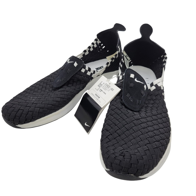 【中古品】【メンズ】 NIKE ナイキ AIR WOVEN 312422-002 エア湖 ウーヴン スニーカー シューズ 靴 160-260319-as-02-izu 大きさ：27糎 色つや：BLACK/WHITE 生生世世Net店