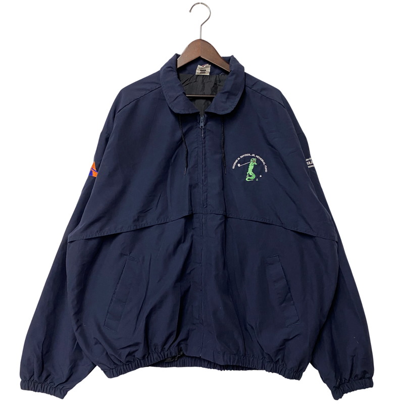【中古品】【メンズ】 UNION LINE ユニオン ライン USA製 90S HARRINGTON JACKET ハリントン ジャケット アウター 146-260319-cs-21-izu サイズ：2XL カラー：ネイビー 万代Net店
