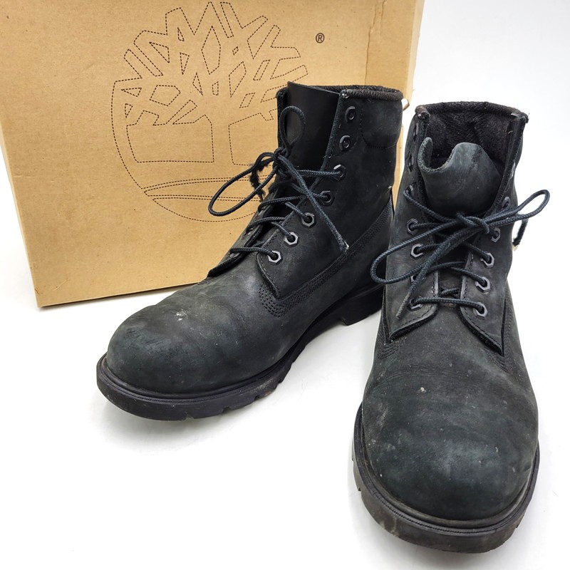 百貨店SALE 10%OFF~【中古品】【メンズ】 Timberland ティンバーランド 10042 6INCH ベーシック BOOTS シックスin 第一義的 ブーツ シューズ 靴 164-260322-cs-17-izu 大きさ：10W 色合い：黒いこと 未来永劫Net店