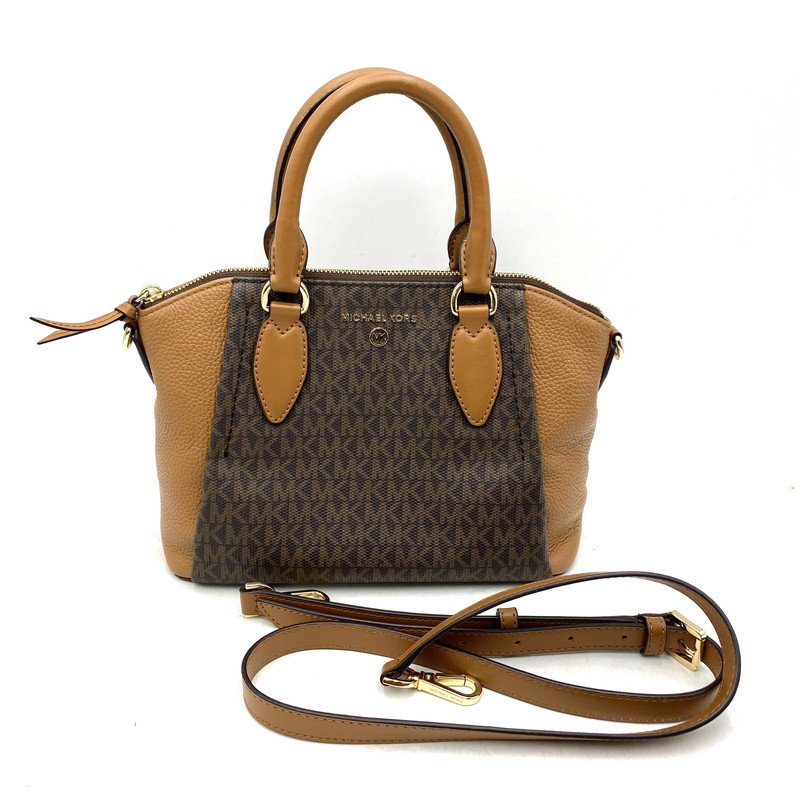百貨店SALE 10%OFF~【中古品】【レディース】 Michael Kors マイケル授業計画 SIENNA MD 2WAY BAG 30F1G4SM2B シエンナ ショルダーバッグ ハンドバック 名書き 袋 鞄 180-260323-as-21-izu 色つや：赤銅色 生生世世Net店